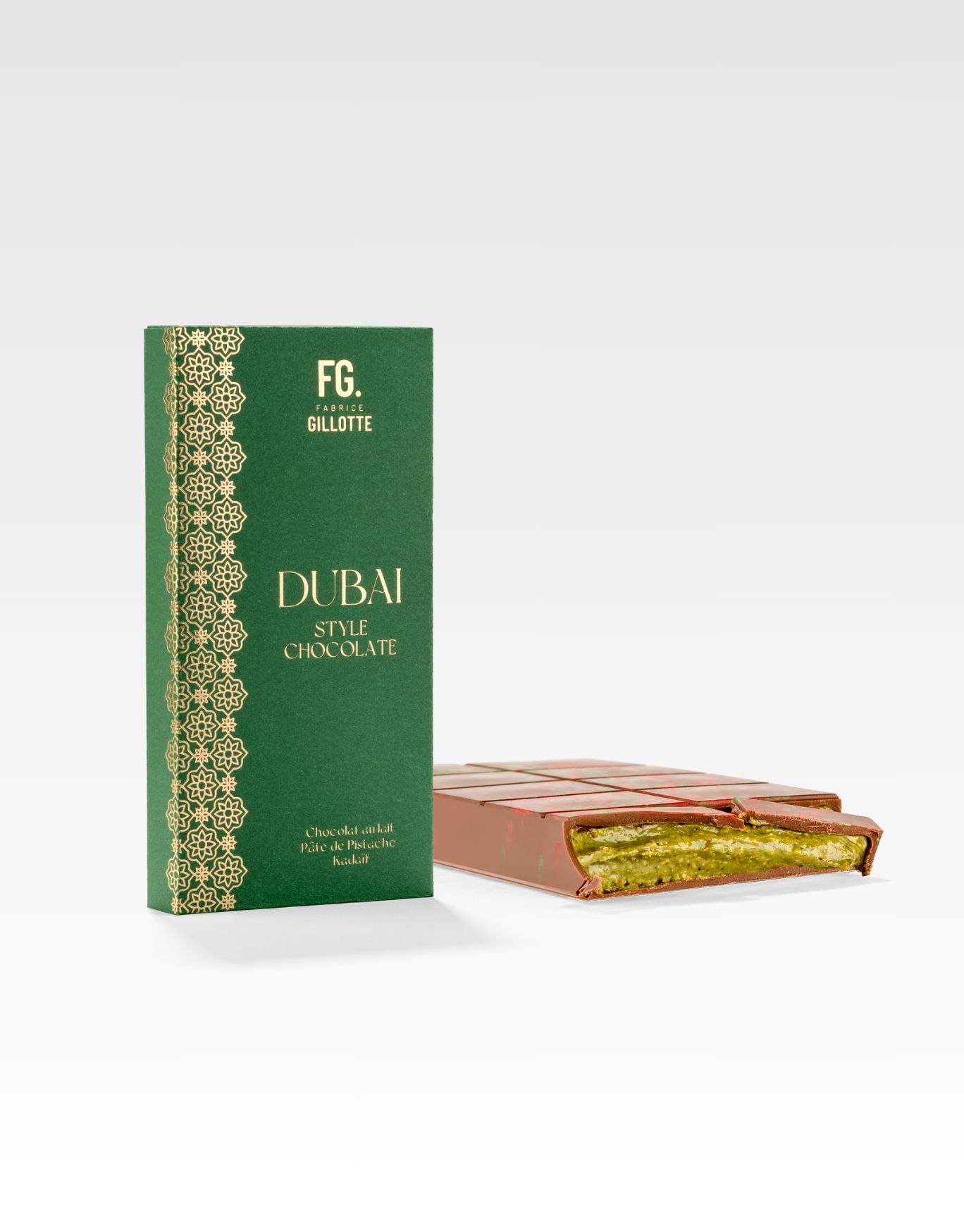 tablette chocolat dubaï style